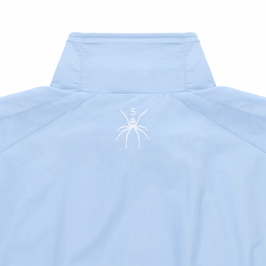 ROCK BLUE SCRIPT WARM UP JACKET | SP5DER | KING SPIDER