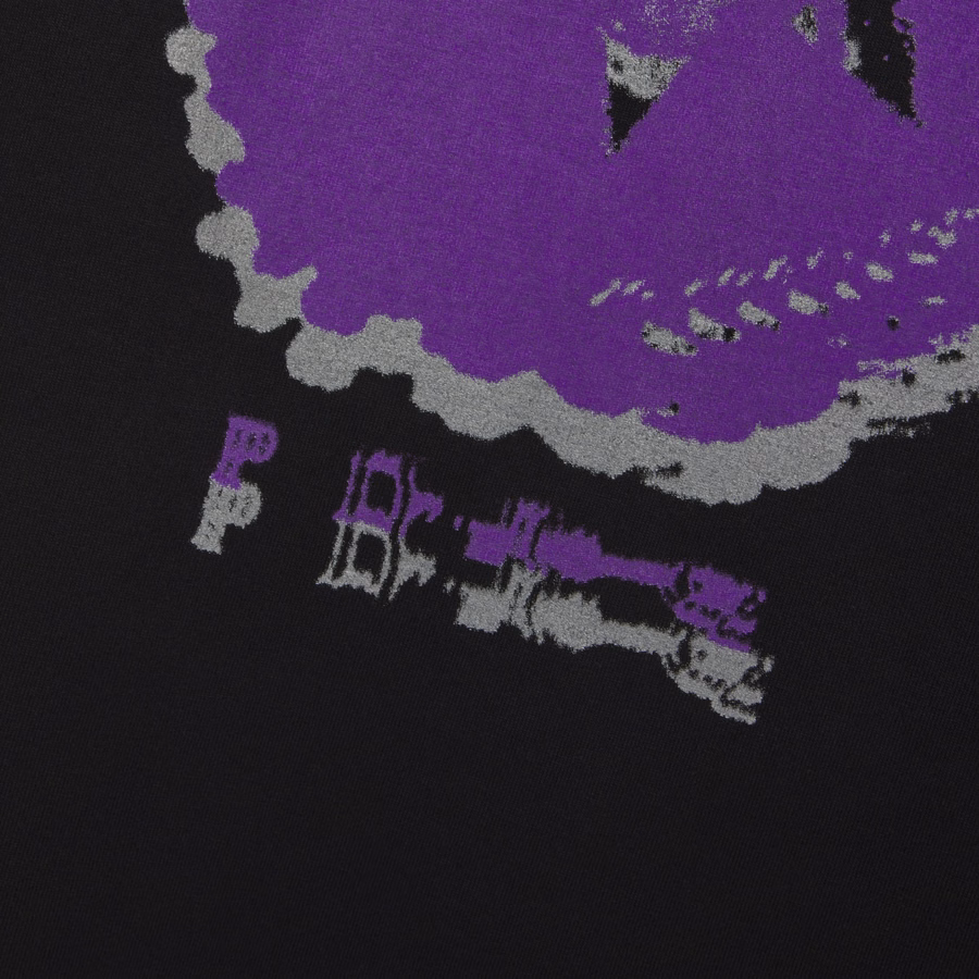 BLACK FRANCE BLUR TEE | SP5DER | KING SPIDER