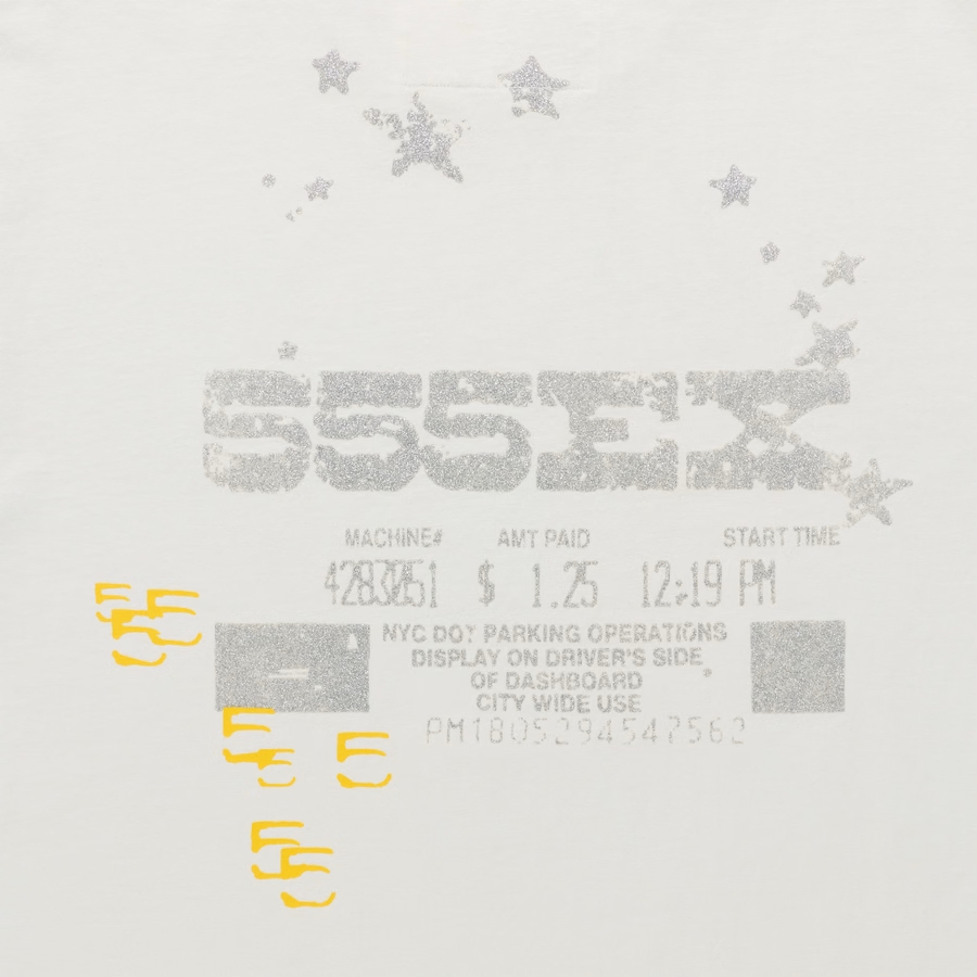 WHITE ANNIVERSARY TEE | SP5DER | KING SPIDER