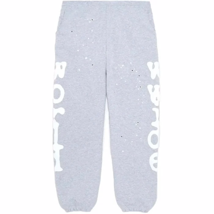 Sp5der Beluga Heather Tracksuit Grey