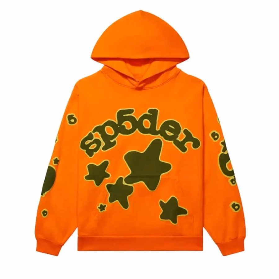 Sp5der Beluga Tracksuit Orange